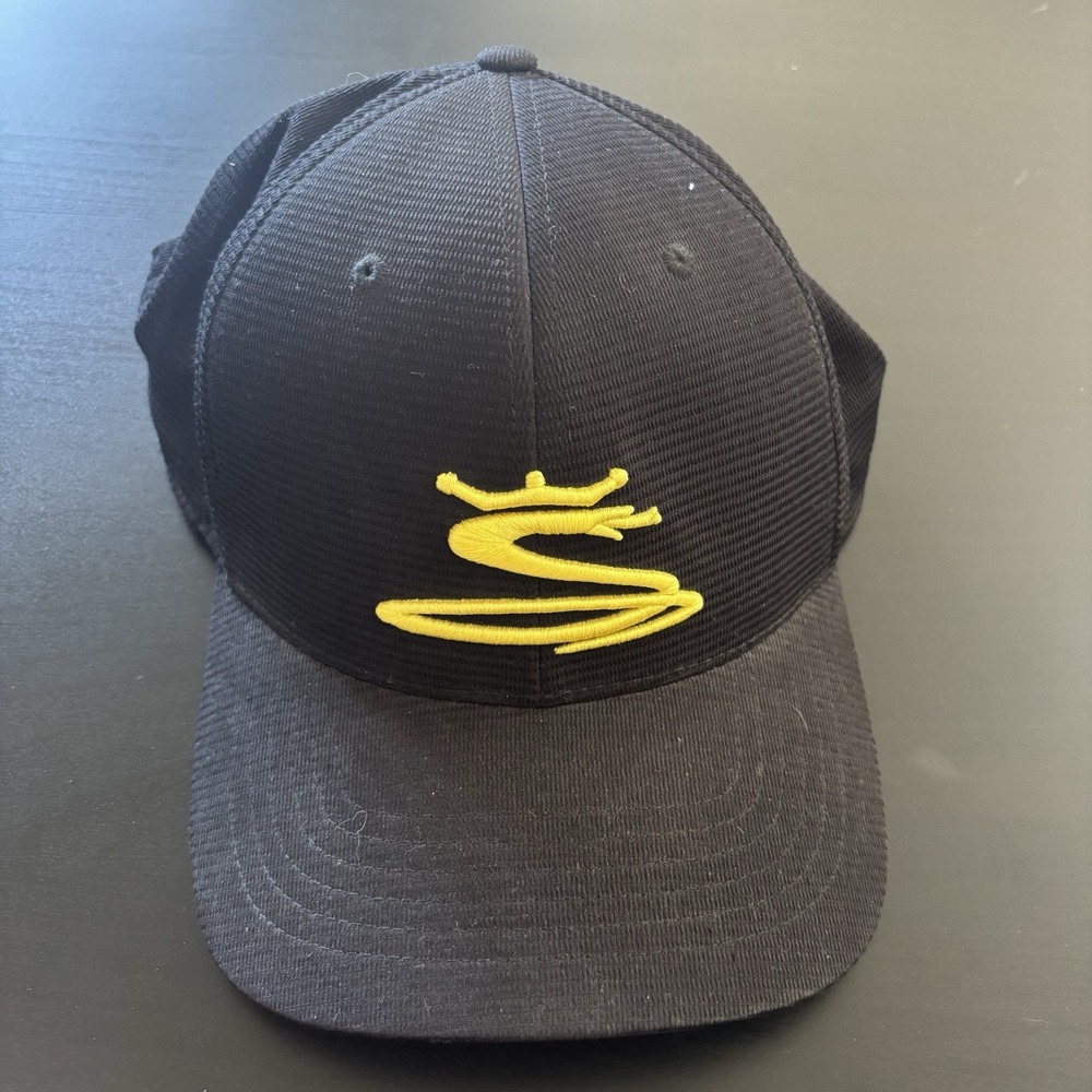 Cobra Golf Snake Logo SnapBack Golf Hat Black‎ Yellow OSFM